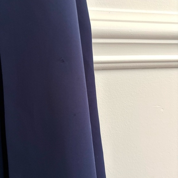 Revelry Fallon Crepe Dress In Navy Sz 6 - Picture 8 of 11